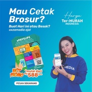Brochure Size 1/2 A4