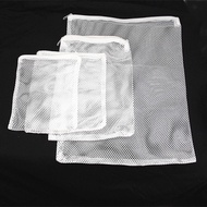 Angle Mesh Material Mesh Bag Aquarium Packaging Bag Mesh Zipper Filter Material Bag Filter Mesh Fish