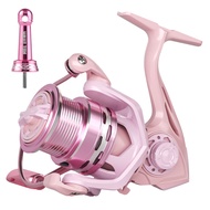 HAUT TON Spinning Reel Macaroon Beginner's Edition,5+1BB Ultralight Fishing Reels,5.2:1 Gear Ratio 1