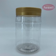 BISCUIT CONTAINER SP8190 GOLD CAP (AWANTI)