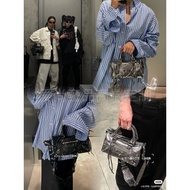 Mini Duffle Bag - Lambskin Leather Travel Shoulder Bag