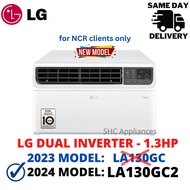 LG 1.3HP LA130GC2 (2024 model) DUAL INVERTER WINDOW TYPE AIRCON (NCR clients)