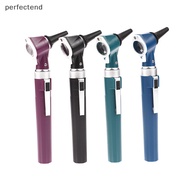 [perfectend] Professional Otoscope Kit Pen Shape Earcare Diagnostic  Ear Nose Tool Set [SG]