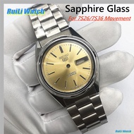 Watch accessories for Seiko all-steel case with sapphire crystal Fits 7S26 7S36 movement Assembled i