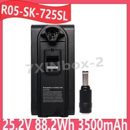 New R05-SK-725SL 25.2V 88.2Wh 3500mAh Replacement Battery For Shark IZ840H IZ862H UZ865H IZ862HC UZ8