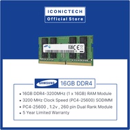 Samsung 16GB 32GB DDR4 3200 MHz PC4-25600 SODIMM 2Rx8 1.2v 260-PIN NAS Memory Module. DS723+ DS923+ 