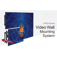 LVW06-48T 45"-80" Solid Pop-out Video Wall Mount 55 65 75 inch Digital Signage TV Bracket Mounting