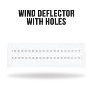 SG AC Wind Deflector - Air Conditioner Anti-Blowing Shield - Retractable Cover - Aircon Windshield -