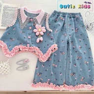 CT98 New Collection A Set Of Jeans For Young Ladies Very Chic Beautiful Looks Expensive. There Is Ko