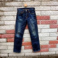 levis 511 二手牛仔褲-正品 窄管 彈性 -(levis 00511-1236)-W29 L32