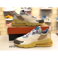 NIKE AIR MAX 270 X TRAVIS SCOTT Leisure Sports Training Running Shoes Max270 Thick Bottom Sneakers Female Male