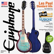 ⭐USA Brand⭐ Epiphone® Inspired by Gibson Les Paul Standard 60s กีตาร์ไฟฟ้า ทรง Les Paul ไม้มะฮอกกานี