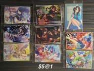 偶像大師 閃耀色彩 餅卡+透卡