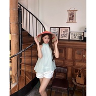 Dau_store86// Soft Silk Camisole, High Quality Silk Camisole for elegant beach wear, Korean style AK