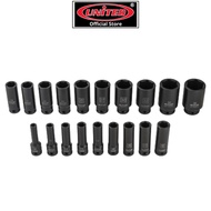 【UNITED】1/2" Impact Deep Socket (8mm - 36mm; 6 Point)