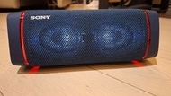 【如同全新】Sony SRS-XB33 防水重低音藍牙喇叭 (極新淨藍色)