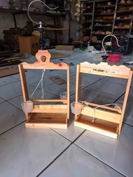 Sangkar Layang Burung Lovebird Parkit Kutilang Derkuku Trucuk DLL Full Asesoris