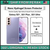 Samsung Galaxy S21 / S21 Plus / S21 Ultra Premium Nano Hydrogel Soft Screen Protector