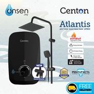 CENTON Instant Shower Water Heater - Atlantis AT611 & Grande GD600 Series (optional rain shower)