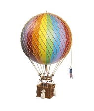 荷蘭 AUTHENTIC MODELS 熱氣球吊飾/ 彩虹/ 42CM