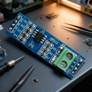 แบบสองทิศทาง TTL RS485เกียร์โมดูลอะแดปเตอร์ TTL หันไป485 MAX485บอร์ดพัฒนาโมดูลอะแดปเตอร์