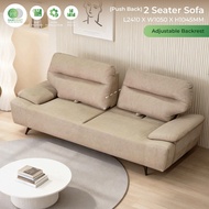 【LIMITED STOCK】Push Back Sofa | 2 Seater Push Back Sofa | 2 Seater Sofa | Modern Push Back Sofa | So