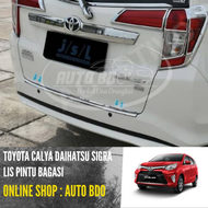 Lis Pintu Bagasi Calya / Sigra Chrome