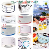 PISTACHIO Food Storage Label Kitchen Food Freezer Refrigerator Date Content Label