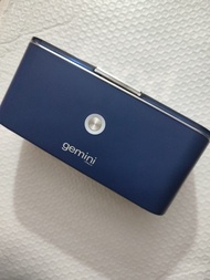 Gemini  超聲波清洗機95%新                           徹底清洗眼鏡/首飾沾染皮膚油脂          無需清潔劑  5分鐘自動斷電                