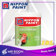 NIPPON PAINT Easywash 18L Interior Paint/Cat Dalam Matt/Nippon Interior Paint /Indoor Paint