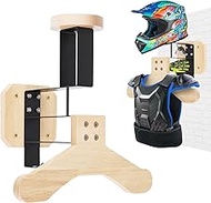 MIDINGCHAI Children's Motorcycle Wardrobe, Helmet Mount Wall - Children's Motorcycle Helmet Holder f