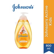 Johnson's Active Kids Soft & Smooth Shampoo, 800ml