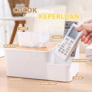 Tissue Box BOYFRIEND Organizer Multifunctional Storage Box White Wooden Box