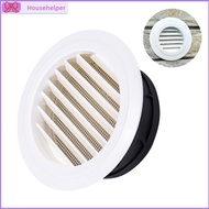 OHouse Exterior Wall Air Vent Grille Plastic Round Air Exhaust Vent Grille Ducting
