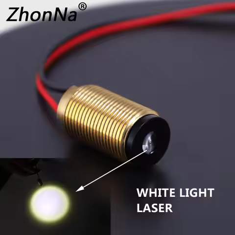 3W High-power White Laser Module Can Be Used for Car Light Searchlight Beam Light Mini Copper Parts 