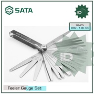 OPPORTUNITY MEASURING 09405 - 23PC FEELER GAUGES SET 0.02 - 1.00 MM SATA TOOLS