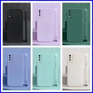 Casing Vivo V2026 / V2027 / V2029 / V2032 / V2043 / V2048 TPU YTCS Solid Color Minimalist Phone Case