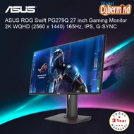 ASUS ROG Swift PG279Q 27" Gaming Monitor 2K WQHD (2560 x 1440) IPS, 165Hz, G-SYNC™ (Local Distributor/Warranty)