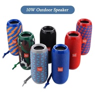 TG117 Portable Bluetooth Speaker Outdoor Wireless Woofer Free Call /FM/TF Card/USB Flash Drive Conne