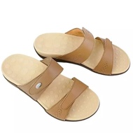 SANDAL WANITA SCHOLL - SANDAL SLIDE WANITA ORIGINAL - ALLISA - CARAMEL