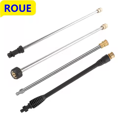 ROUE High pressure car washing machine water gun extension rod 1/4 inch quick connector For Karcher 