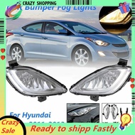 2X Clear Front Bumper Fog Light with 881 Bulbs for   2011 2012 2013