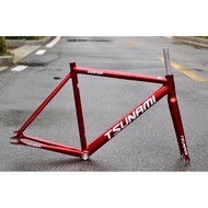 （Ready Stock）Tsunami snm100 frame fixie 700c with fork bearing