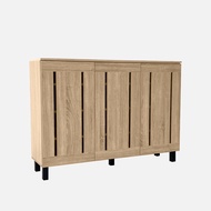 VHIVE Texas 1.2m Shoe Cabinet - 120cm Shoe Rack Storage Cupboard Cabinet Ventilation