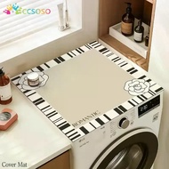 Retro Sunscreen Washing Machine Cover Mat High Grade Diatom Mud Absorbent Multifunctional Dustproof 