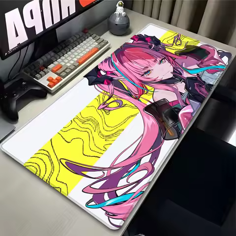 Yvonne Game Mouse Pad Arknights-Endfield Non-slip Rubber Gaming Large Mousepad PC HD Desktop Decorat