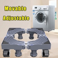Movable washing machine stand fridge stand Washing  Washing Machine Base Bracket Storage Rack Universal Pad Roller Moving Casters refrigerator stand High Leg