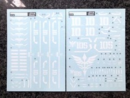 HGUC Neo Zeong NZ999 Gundam decal 新自護號高達水貼