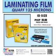 QUAFF Laminating Film ID Size