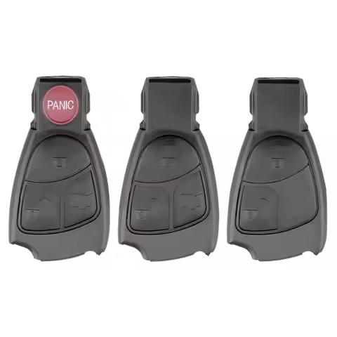 2/3/4 Button Car Key Replacement Remote Key Shell Case Cover Accessories For Mercedes Benz C B E Cla